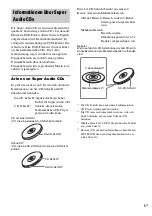 Preview for 53 page of Sony SCD-XE597 Operating Instructions Manual