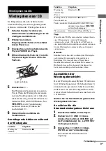 Preview for 57 page of Sony SCD-XE597 Operating Instructions Manual