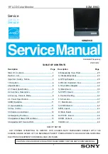 Sony SDM-E96D Service Manual preview