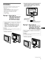 Preview for 27 page of Sony SDM-P232 Operating Instructions Manual