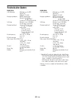 Preview for 71 page of Sony SDM-S76A Operating Instructions Manual