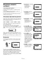 Preview for 313 page of Sony SDM-S76A Operating Instructions Manual