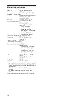 Preview for 82 page of Sony SDM-S91 Operating Instructions Manual