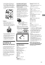 Preview for 9 page of Sony SDM-U27M90 Operating Instructions Manual