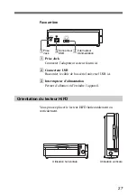 Preview for 27 page of Sony SFD-FX200U Operating Instructions Manual