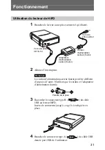 Preview for 31 page of Sony SFD-FX200U Operating Instructions Manual