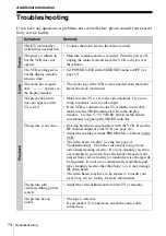 Preview for 74 page of Sony ShowView LV-SE730E Operating Instructions Manual