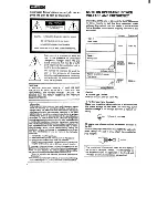 Preview for 2 page of Sony SL-HF300 Operating Instructions Manual