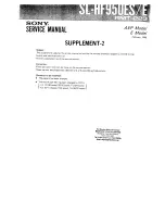 Preview for 291 page of Sony SL-HF950 Service Manual