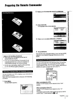 Preview for 17 page of Sony SLV-400 Operating Instructions Manual