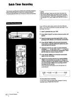 Preview for 40 page of Sony SLV-400 Operating Instructions Manual