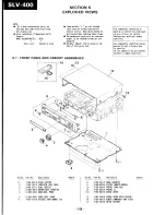 Preview for 55 page of Sony SLV-400 Service Manual