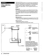 Preview for 8 page of Sony SLV-420 - Video Cassette Recorder Operating Instructions Manual