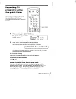 Preview for 35 page of Sony SLV-478 Operating Instrucktions