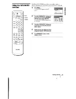 Preview for 21 page of Sony SLV-640HF   (primary manual) Operating Instructions Manual