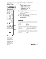 Preview for 23 page of Sony SLV-640HF   (primary manual) Operating Instructions Manual