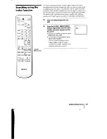 Preview for 37 page of Sony SLV-640HF   (primary manual) Operating Instructions Manual