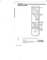 Preview for 22 page of Sony SLV-660HF Operating Instruction