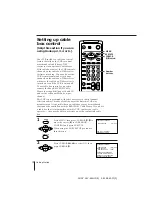 Preview for 30 page of Sony SLV-685HF Operating Instructions Manual