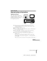 Preview for 61 page of Sony SLV-685HF Operating Instructions Manual