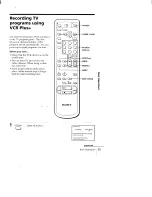 Preview for 35 page of Sony SLV-690HF - Video Cassette Recorder Operating Instructions Manual