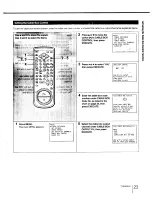 Preview for 23 page of Sony SLV-750HF - Hi Fi Stereo Vhs Vcr Operating Instructions Manual