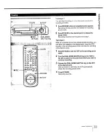 Preview for 33 page of Sony SLV-750HF - Hi Fi Stereo Vhs Vcr Operating Instructions Manual