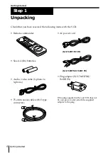 Preview for 4 page of Sony SLV-760HF Operating Instructions Manual