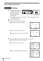 Preview for 20 page of Sony SLV-760HF Operating Instructions Manual