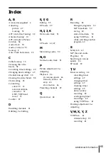 Preview for 65 page of Sony SLV-760HF Operating Instructions Manual