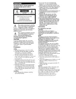 Preview for 2 page of Sony SLV-772HF - Video Cassette Recorder Operating Instructions Manual