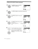 Preview for 44 page of Sony SLV-772HF - Video Cassette Recorder Operating Instructions Manual