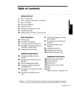 Preview for 3 page of Sony SLV-792HF Operating Instructions Manual