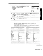 Preview for 47 page of Sony SLV-792HF Operating Instructions Manual