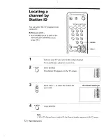 Preview for 72 page of Sony SLV-792HF Operating Instructions Manual