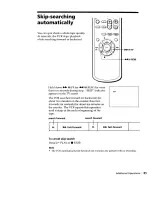 Preview for 85 page of Sony SLV-792HF Operating Instructions Manual