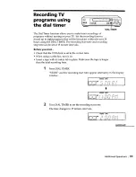 Preview for 89 page of Sony SLV-792HF Operating Instructions Manual