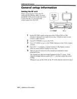 Preview for 104 page of Sony SLV-792HF Operating Instructions Manual