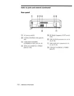 Preview for 112 page of Sony SLV-792HF Operating Instructions Manual