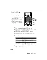 Preview for 76 page of Sony SLV-975HF Operating Instructions Manual