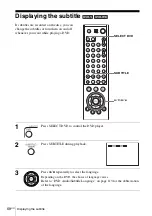 Preview for 68 page of Sony SLV-D271P - Dvd/vcr Combo Operating Instructions Manual