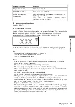 Preview for 44 page of Sony SLV-D350P Operating Instructions (SLVD350P DVD-VCR) Operating Instructions Manual