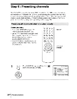 Preview for 26 page of Sony SLV-D370P - Dvd/vcr Combo Operating Instructions Manual