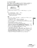 Preview for 43 page of Sony SLV-D370P - Dvd/vcr Combo Operating Instructions Manual