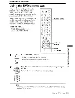 Preview for 65 page of Sony SLV-D370P - Dvd/vcr Combo Operating Instructions Manual