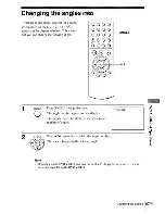 Preview for 67 page of Sony SLV-D370P - Dvd/vcr Combo Operating Instructions Manual