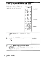 Preview for 68 page of Sony SLV-D370P - Dvd/vcr Combo Operating Instructions Manual