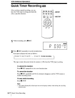 Preview for 90 page of Sony SLV-D370P - Dvd/vcr Combo Operating Instructions Manual