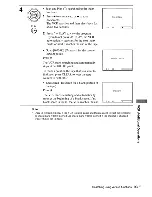 Preview for 93 page of Sony SLV-D370P - Dvd/vcr Combo Operating Instructions Manual