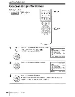 Preview for 98 page of Sony SLV-D370P - Dvd/vcr Combo Operating Instructions Manual